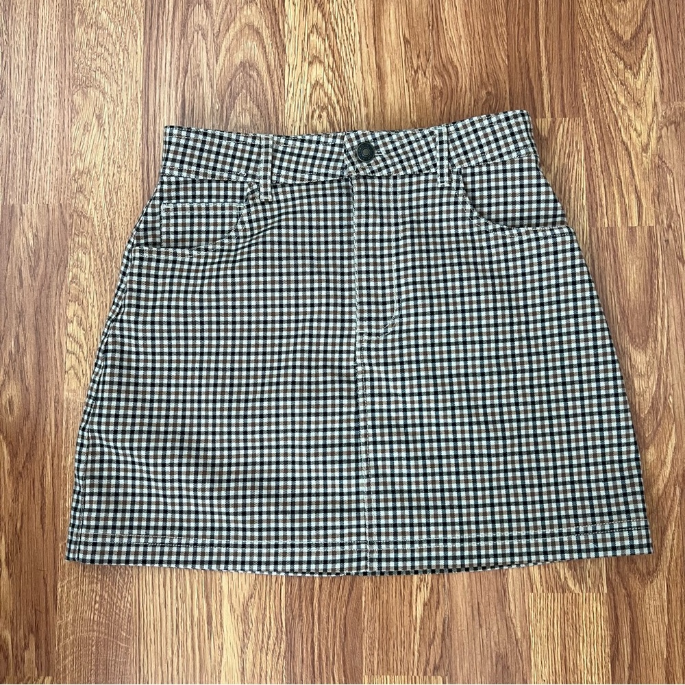 FOREVER 21 Plaid Mini Skirt Size S